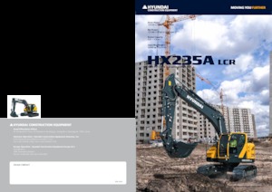 Excavadoras de orugas Hyundai HX235ALCR