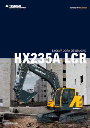 Excavadoras de orugas Hyundai HX235ALCR