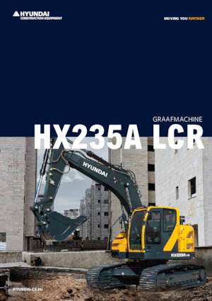 Excavadoras de orugas Hyundai HX235ALCR