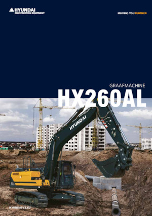 Excavadoras de orugas Hyundai HX260AHW