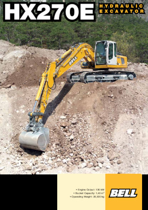 Excavadoras de orugas Bell HX270E