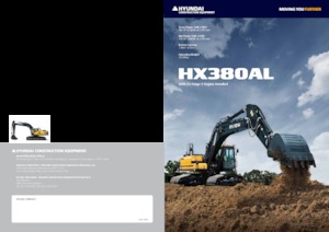 Excavadoras de orugas Hyundai HX380ANL