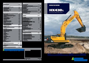 Excavadoras de orugas Hyundai HX430L