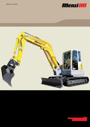 Excavadoras de orugas Menzi IHI 85v4