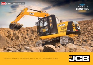 Excavadoras de orugas JCB NXT 140