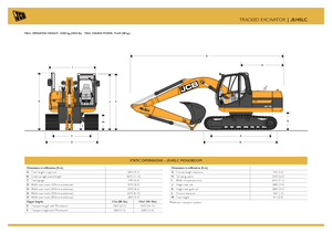 Excavadoras de orugas JCB JS 145 LC