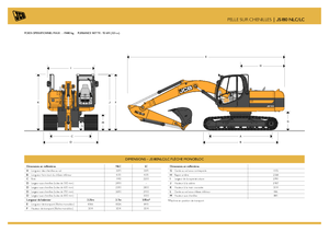 Excavadoras de orugas JCB JS 180 LC