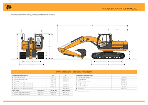 Excavadoras de orugas JCB JS 180 LC