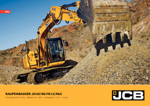 Excavadoras de orugas JCB JS160 LC