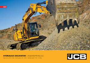 Excavadoras de orugas JCB JS160 LC