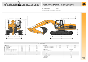 Excavadoras de orugas JCB JS 200 L