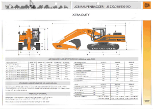 Excavadoras de orugas JCB JS 220 L