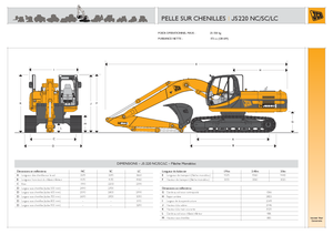 Excavadoras de orugas JCB JS 220 LC