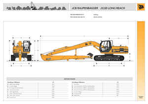 Excavadoras de orugas JCB JS 220 LR