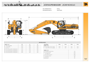 Excavadoras de orugas JCB JS 240 NL