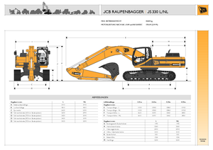 Excavadoras de orugas JCB JS 330 NL