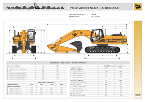 Excavadoras de orugas JCB JS 330 NL XD