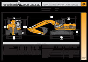 Excavadoras de orugas JCB JS200