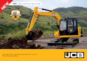 Excavadoras de orugas JCB JS81