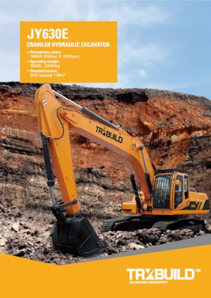 Excavadoras de orugas TRXBUILD JY630E