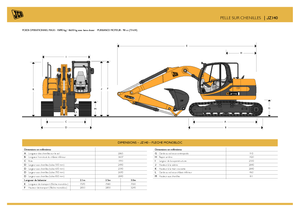 Excavadoras de orugas JCB JZ 140 L HD