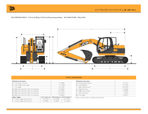Excavadoras de orugas JCB JZ 140 L HD