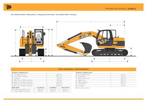 Excavadoras de orugas JCB JZ 140 LC