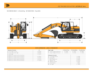 Excavadoras de orugas JCB JZ 235 L TAB