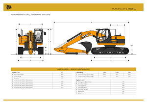 Excavadoras de orugas JCB JZ 235 LC