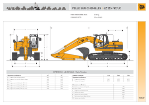 Excavadoras de orugas JCB JZ 255 L