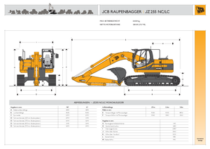 Excavadoras de orugas JCB JZ 255 NC