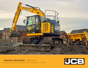 Excavadoras de orugas JCB JZ140 LC
