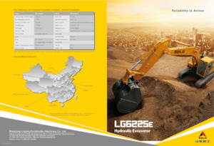 Excavadoras de orugas SDLG LG6225E