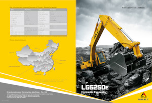 Excavadoras de orugas SDLG LG6250E