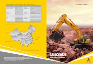 Excavadoras de orugas SDLG LG6360E