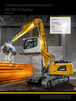 Manipuladores de materiales Liebherr LH 26 C Industry Litronic