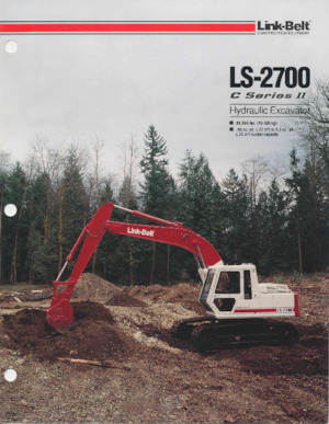 Excavadoras de orugas Link-Belt LS-2700 C II