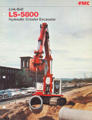 Excavadoras de orugas Link-Belt LS-5800