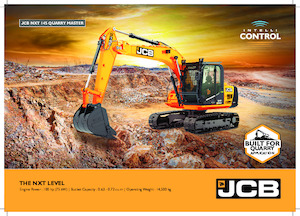 Excavadoras de orugas JCB NXT 145