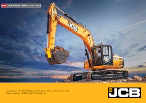 Excavadoras de orugas JCB NXT 205