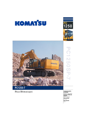 Excavadoras de orugas Komatsu PC1250SP-7