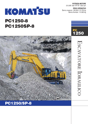 Excavadoras de orugas Komatsu PC1250SP-8