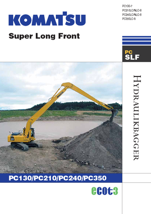 Excavadoras de orugas Komatsu PC350LC-8SLF