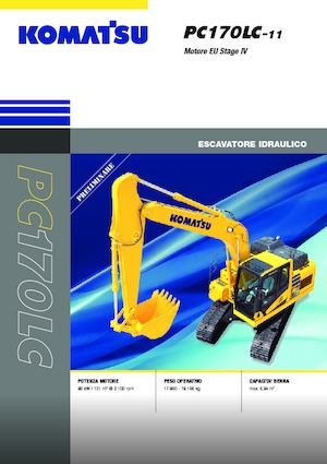 Excavadoras de orugas Komatsu PC170LC-11