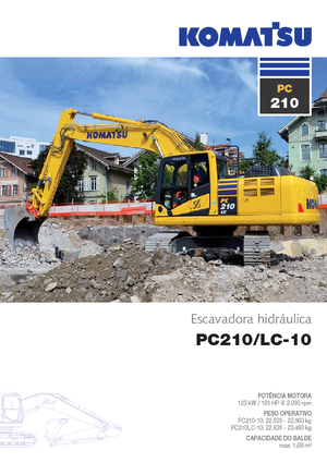 Excavadoras de orugas Komatsu PC210-10