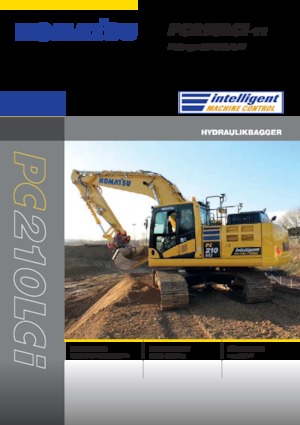 Excavadoras de orugas Komatsu PC210LCi-11E0