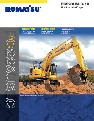 Excavadoras de orugas Komatsu PC228ULC-10