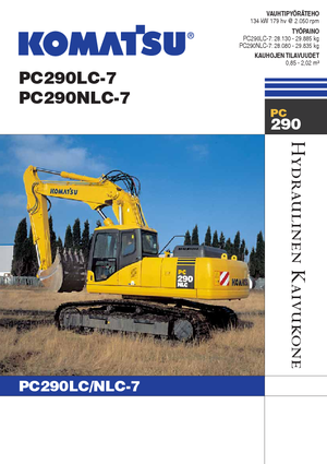 Excavadoras de orugas Komatsu PC290LC-7