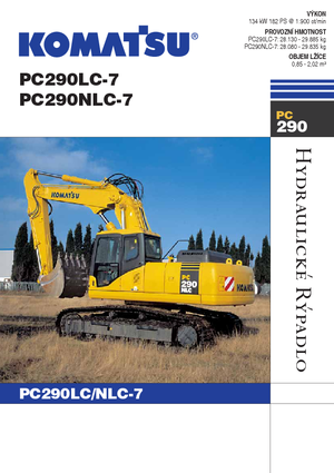 Excavadoras de orugas Komatsu PC290LC-7