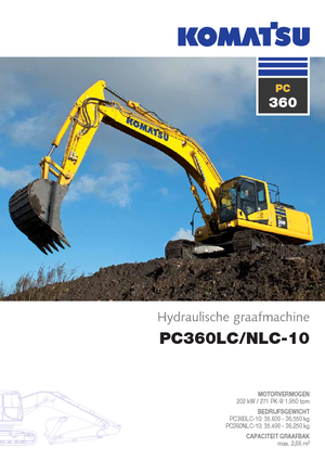 Excavadoras de orugas Komatsu PC360LC-10
